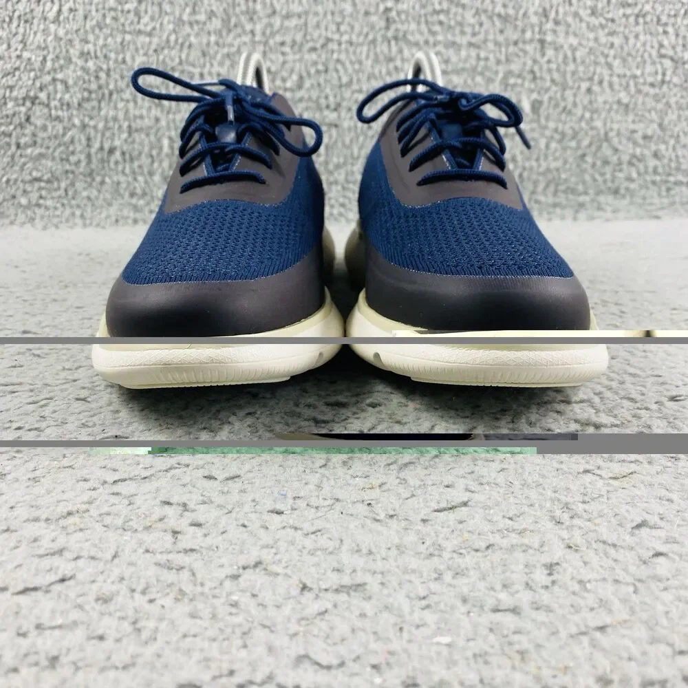 Cole Haan Zerogrand Omni Stitchlite Knit Sneakers Mens 7M Navy Blue C34656